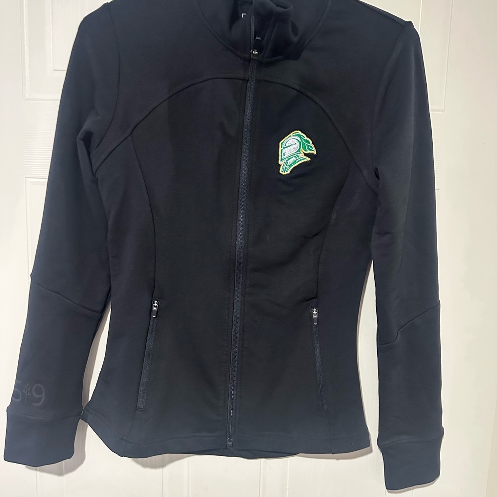 Women's Black Zip-Up Jacket - London Knights - 519 Clothing Brand
